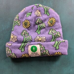 Parks Project Purple Mushroom Beanie